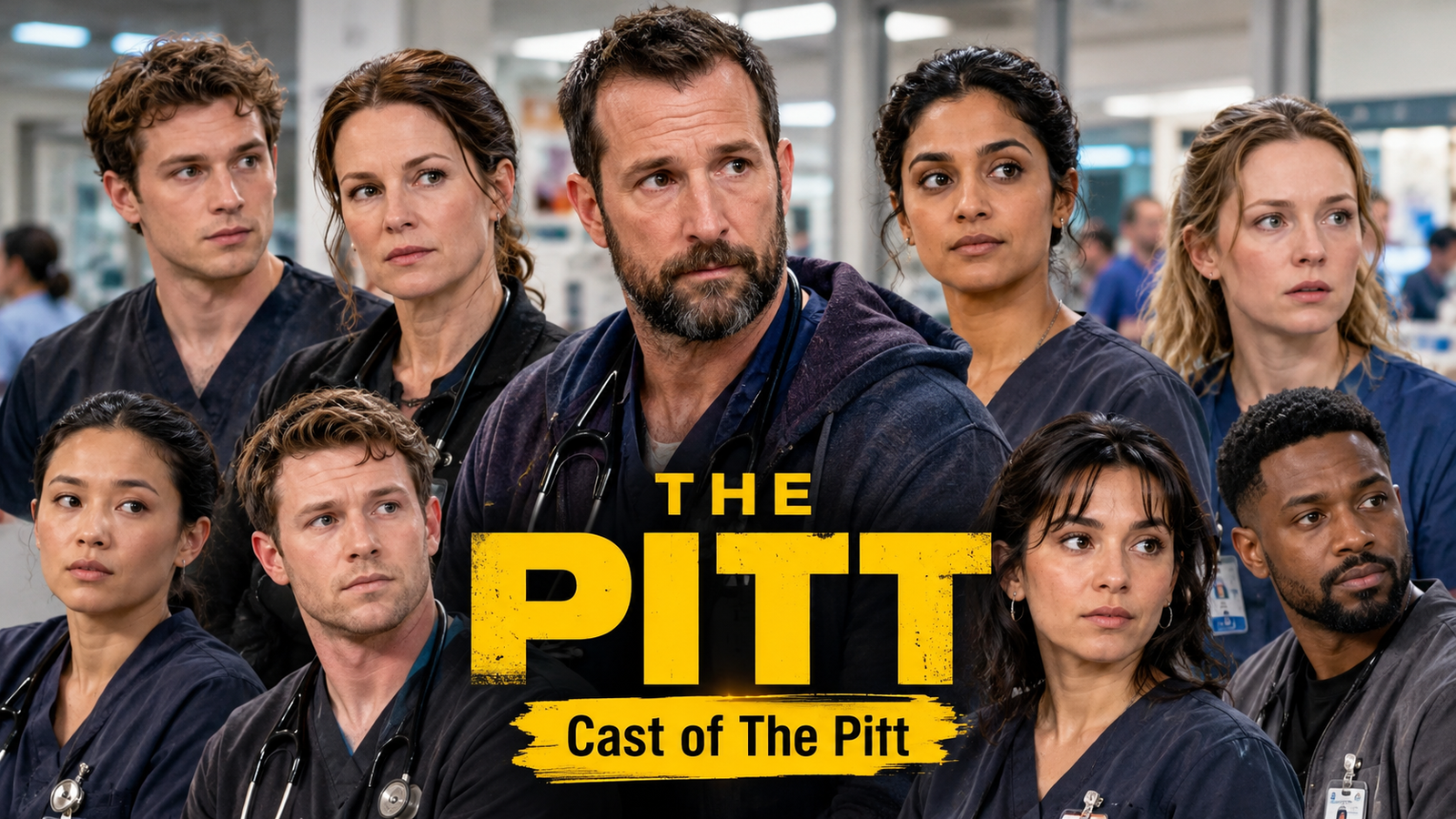 Cast of The Pitt: Actors, Characters, and Their Roles