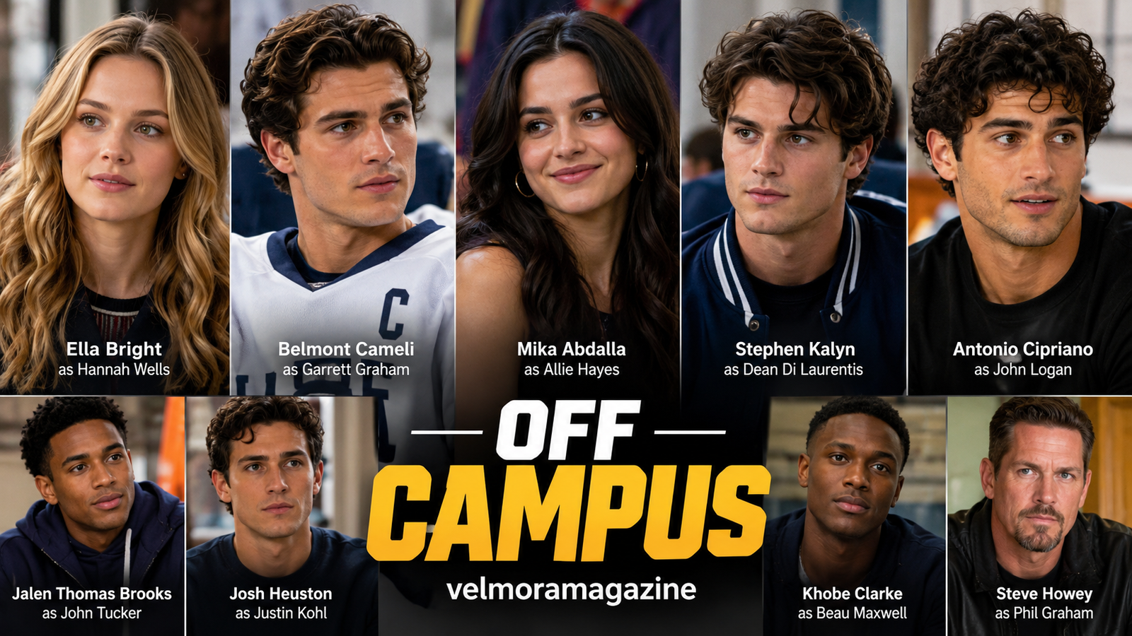 Cast of Off Campus: Actors, Characters, and Season 2 Updates